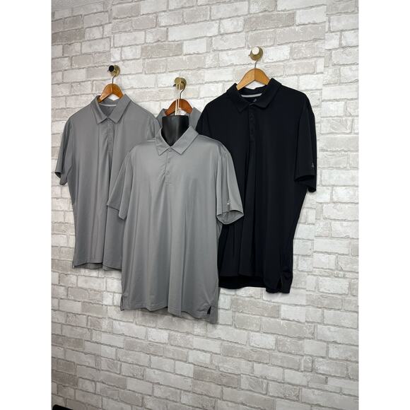 Lot Of 4 Adidas Golf Shirts - Picture 2 of 9